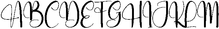 Amazing Regular otf (400) Font UPPERCASE