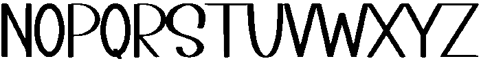 Amazing Regular otf (400) Font UPPERCASE