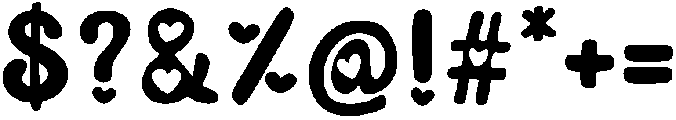 Amazing Regular otf (400) Font OTHER CHARS