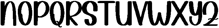 Amazing Regular otf (400) Font LOWERCASE