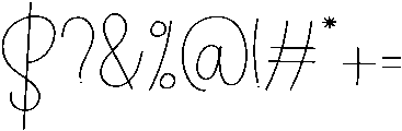 Amazing Regular otf (400) Font OTHER CHARS