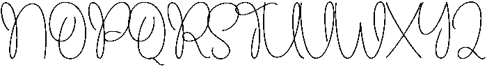 Amazing Regular otf (400) Font UPPERCASE