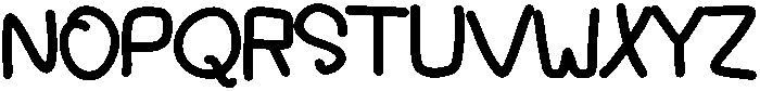 Amazing Regular otf (400) Font UPPERCASE
