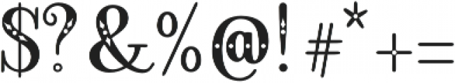 Ambar Serif Decore otf (400) Font OTHER CHARS