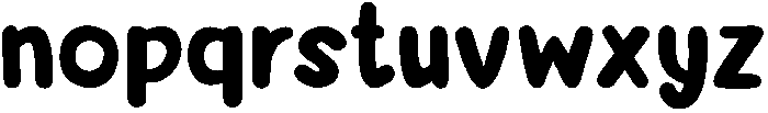 Amber Regular otf (400) Font LOWERCASE