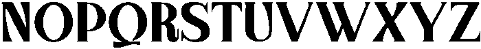 Amberglen Display otf (400) Font UPPERCASE