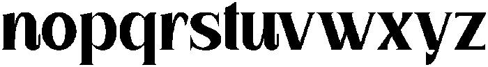 Amberglen Display otf (400) Font LOWERCASE