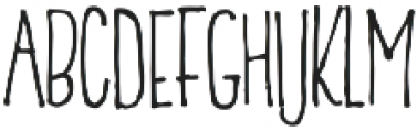 Amberlight two Regular otf (300) Font UPPERCASE