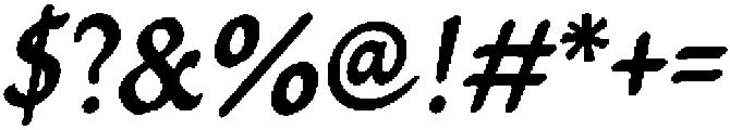 Amberlyn Regular otf (400) Font OTHER CHARS