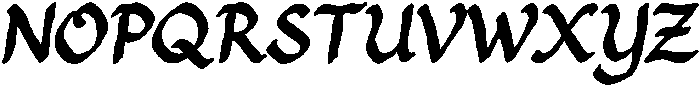 Amberlyn Regular otf (400) Font UPPERCASE