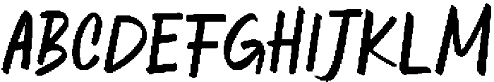 AmberstateMarker-Regular otf (400) Font UPPERCASE