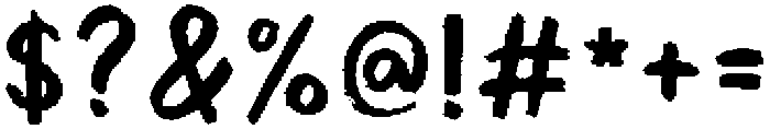Ambrosia Regular otf (400) Font OTHER CHARS
