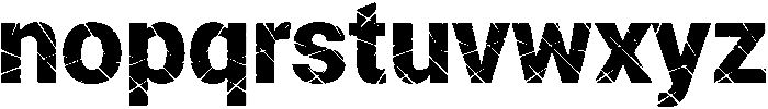 Ambyar otf (400) Font LOWERCASE