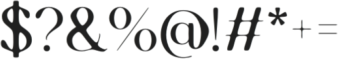 Ameda Drawn otf (400) Font OTHER CHARS