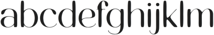 Ameda Drawn otf (400) Font LOWERCASE