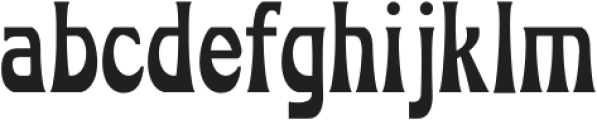 Amegrin otf (400) Font LOWERCASE