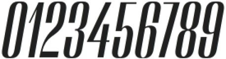 Amelia Display Extra Bold Italic otf (700) Font OTHER CHARS