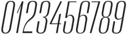 Amelia Display Light Italic otf (300) Font OTHER CHARS