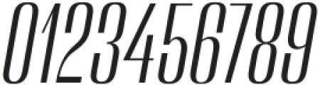 Amelia Display Medium Italic otf (500) Font OTHER CHARS