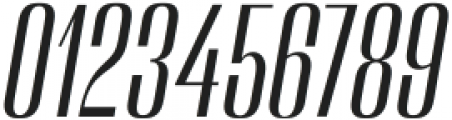 Amelia Display Semi Bold Italic otf (600) Font OTHER CHARS