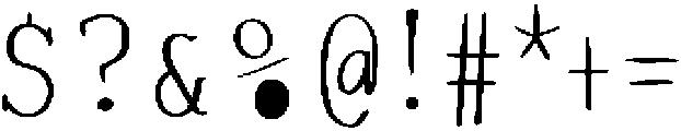 Amelia Henry Serif otf (400) Font OTHER CHARS