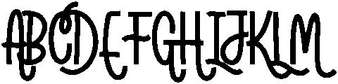 Amelia Ornaments otf (400) Font UPPERCASE