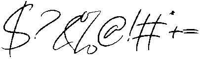 Amelia Regular otf (400) Font OTHER CHARS