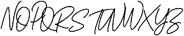 Amelia Regular otf (400) Font UPPERCASE