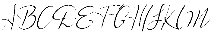 Amelia Regular otf (400) Font UPPERCASE