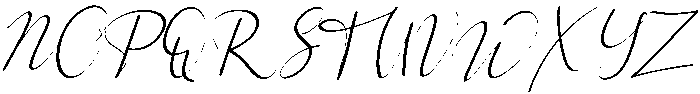Amelia Regular otf (400) Font UPPERCASE
