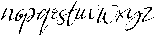Amelia Regular otf (400) Font LOWERCASE
