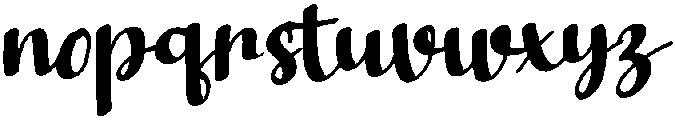 Amelia Regular otf (400) Font LOWERCASE