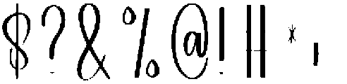 Amelia Regular otf (400) Font OTHER CHARS