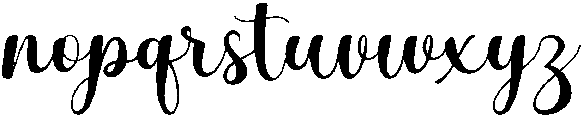 Amelia-Regular otf (400) Font LOWERCASE