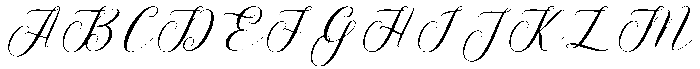 Amelia Regular otf (400) Font UPPERCASE