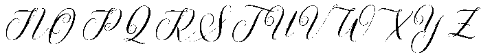 Amelia Regular otf (400) Font UPPERCASE