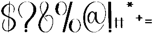 Amelia Thursday Regular otf (400) Font OTHER CHARS