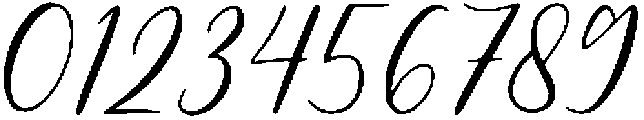Amelia otf (400) Font OTHER CHARS