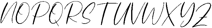 Amelia otf (400) Font UPPERCASE