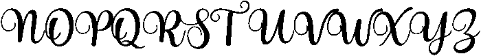 AmeliaBold-Regular otf (700) Font UPPERCASE