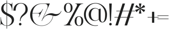 Amelie Fierce Regular otf (400) Font OTHER CHARS