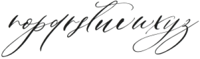 Amelie Script Regular otf (400) Font LOWERCASE