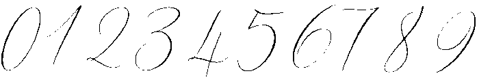 Ameline Script Regular otf (400) Font OTHER CHARS