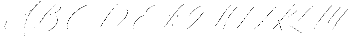 Ameline Script Regular otf (400) Font UPPERCASE