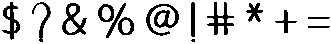 Amellia Regular otf (400) Font OTHER CHARS
