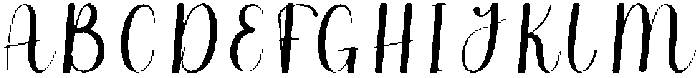 Amellia Regular otf (400) Font UPPERCASE