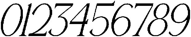 Amellik Italic otf (400) Font OTHER CHARS