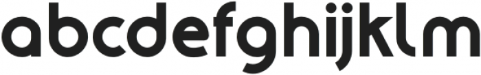 Amenable Regular otf (400) Font LOWERCASE