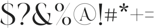 Amera Regular otf (400) Font OTHER CHARS