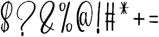 America Regular otf (400) Font OTHER CHARS